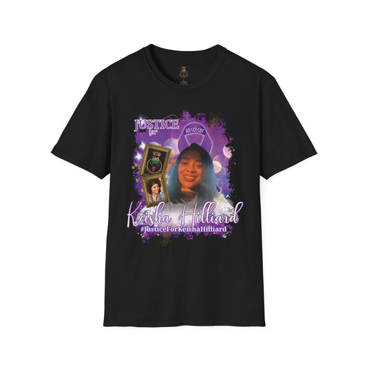 💜Justice for Keisha Support Tee – Limited Edition, Unisex, JusticeForKeishaHilliard - Four Blended Sistas