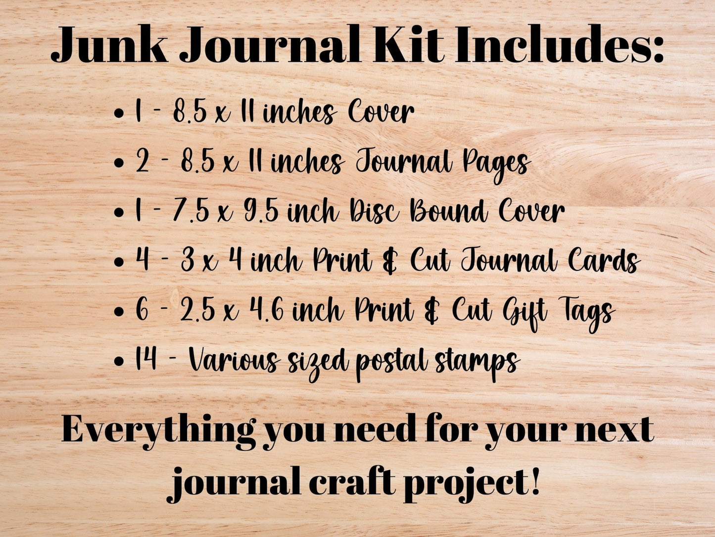 FLOWER GIRL JUNK JOURNAL KIT - 72023 - Four Blended Sistas